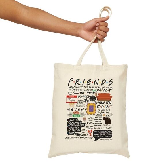 F.R.I.E.N.D.S. Canvas Tote - Picture 4 of 7